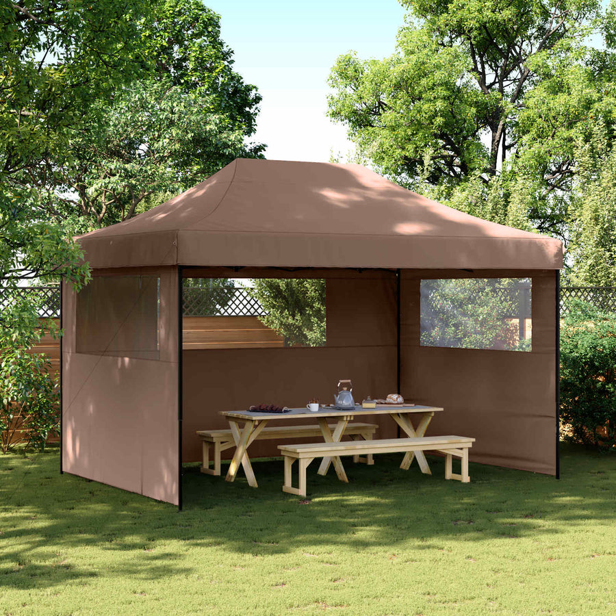 Partytent Bruin 279 x 410 x 315 cm Oxford Stof