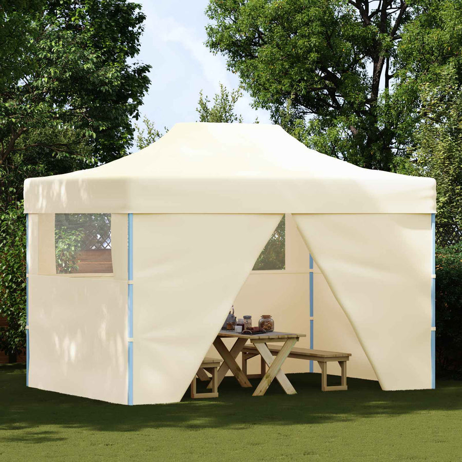 Partytent Crème 280 x 410 x 315 cm Oxford Stof
