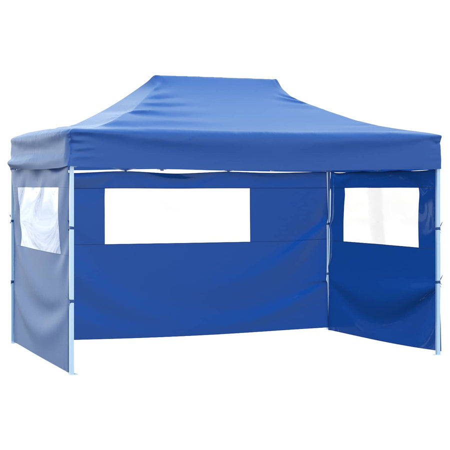 Partytent Blauw 280 x 410 x 315 cm Oxford Stof
