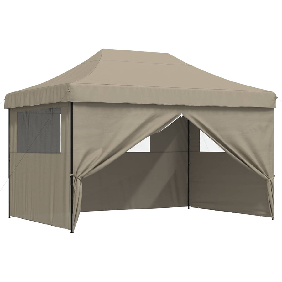 Partytent Taupe 279 x 410 x 315 cm Oxford Stof