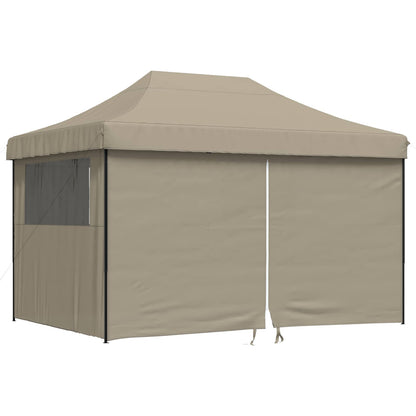 Partytent Taupe 279 x 410 x 315 cm Oxford Stof