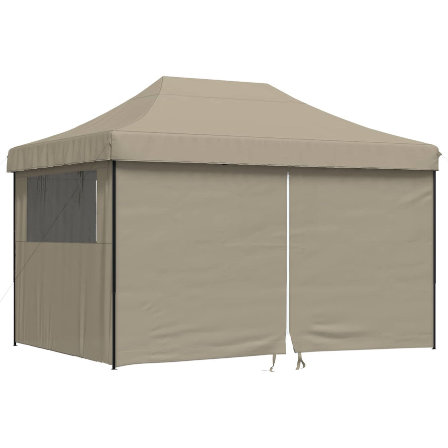 Partytent Taupe 279 x 410 x 315 cm Oxford Stof