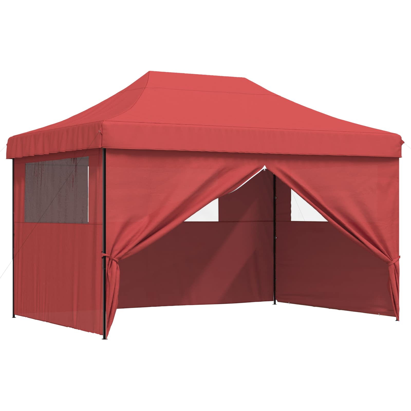 Partytent Bordeauxrood 279 x 410 x 315 cm Oxford Stof