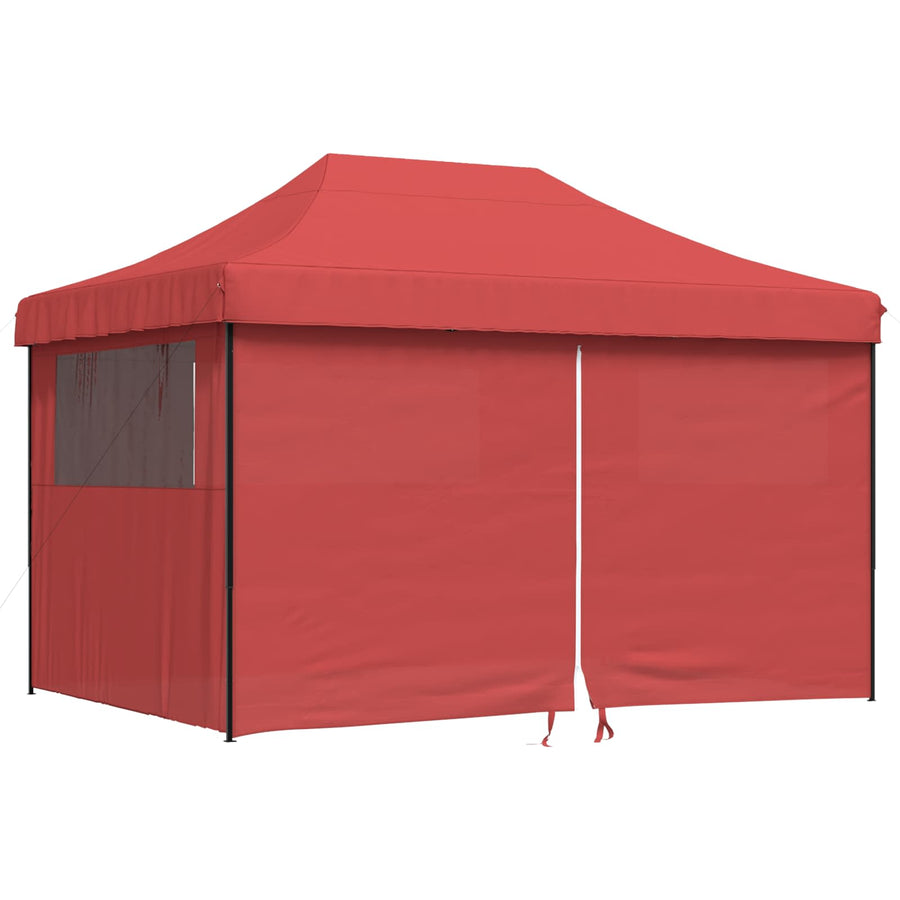 Partytent Bordeauxrood 279 x 410 x 315 cm Oxford Stof