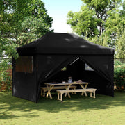 Partytent 410x279x315 cm zwart Oxford stof