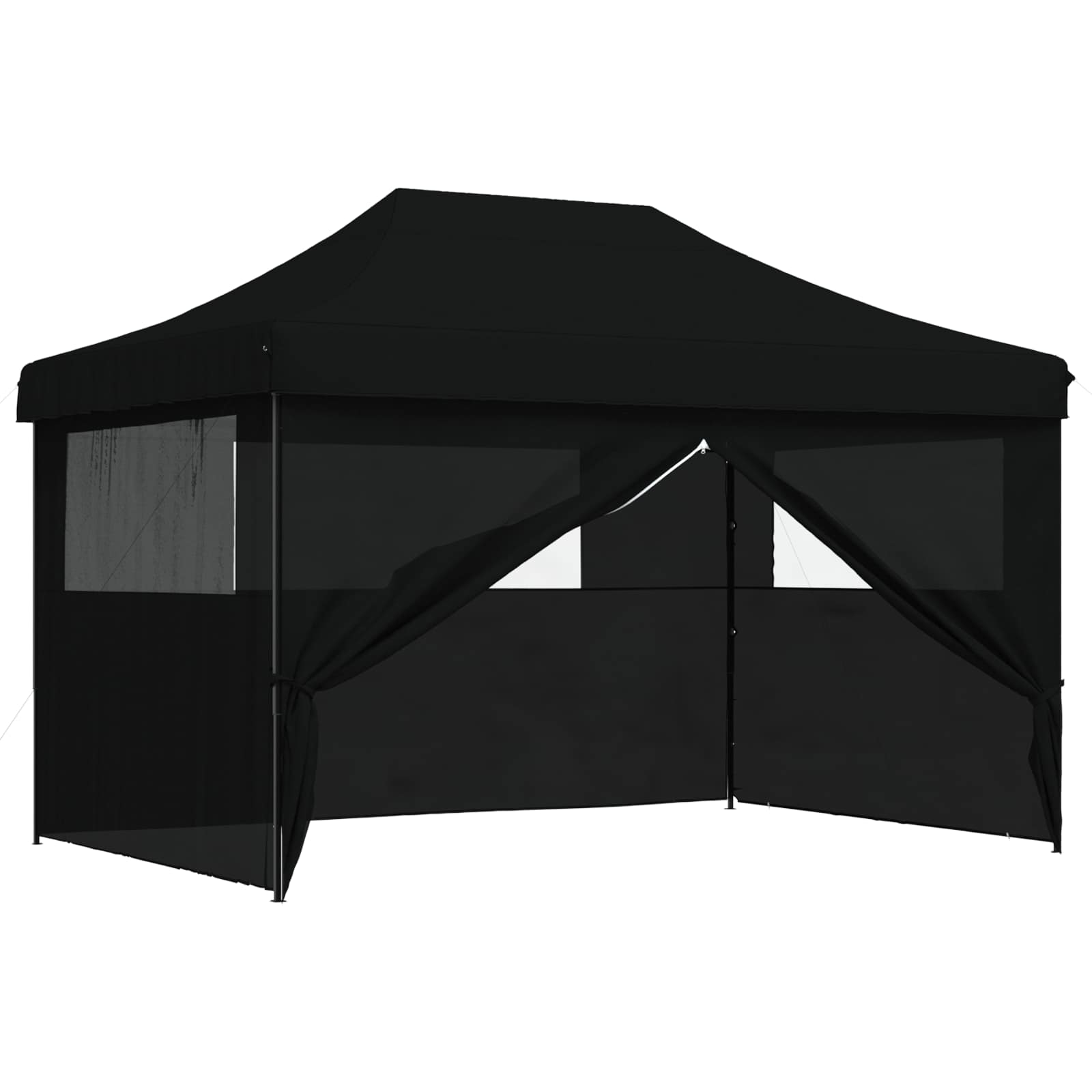 Partytent Zwart 279 x 410 x 315 cm Oxford Stof