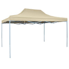 Party Tent Cream 291 x 431 x 315 cm Oxford Fabric