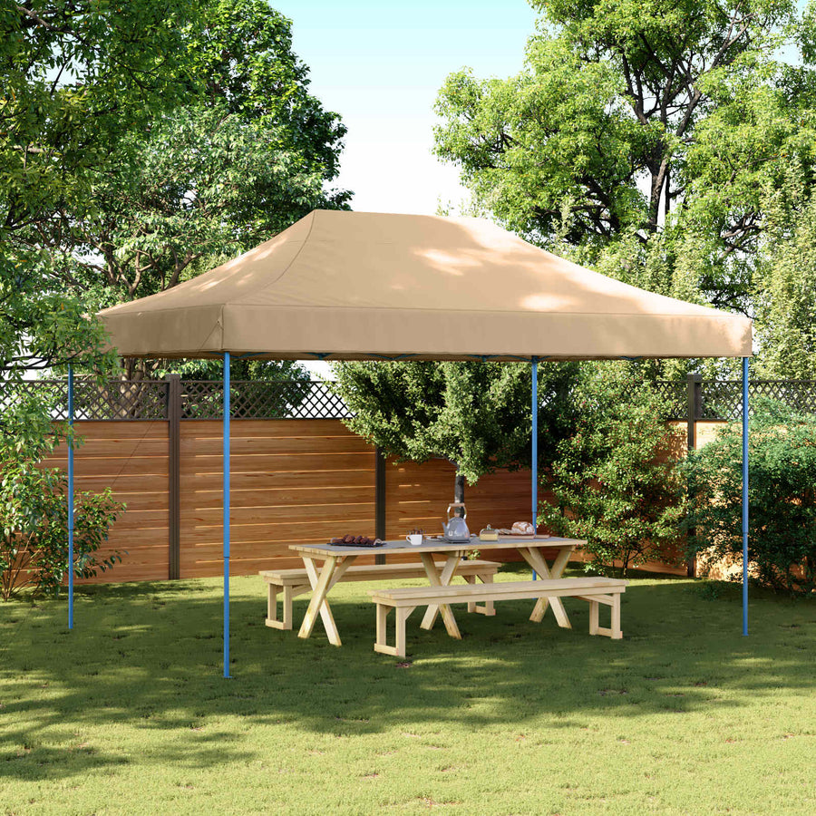 Partytent Beige 292 x 440 x 315 cm Oxford Stof