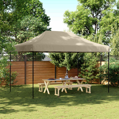 Partytent Taupe 292 x 440 x 315 cm Oxford Stof