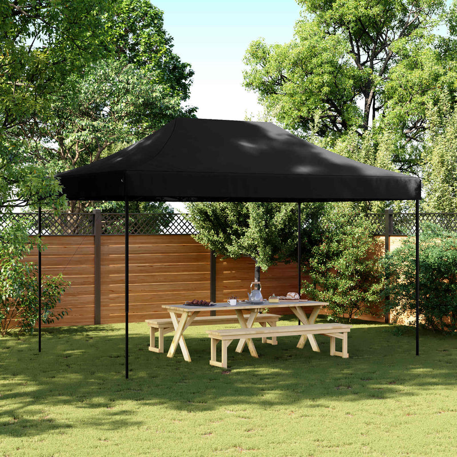 Partytent Zwart 292 x 440 x 315 cm Oxford Stof