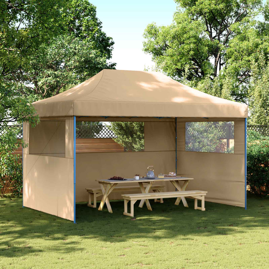 Partytent Beige 292 x 440 x 315 cm Oxford Stof