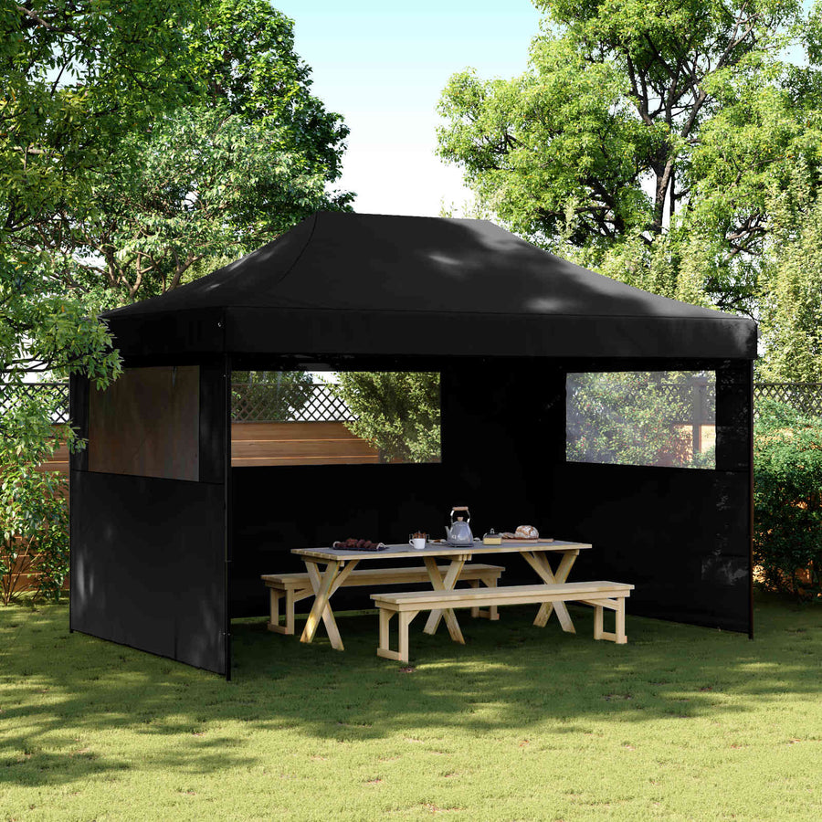 Partytent Zwart 292 x 440 x 315 cm Oxford Stof