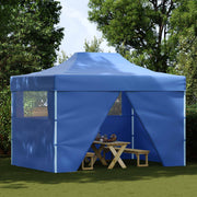 Partytent 291x431x315 cm blauw Oxford stof