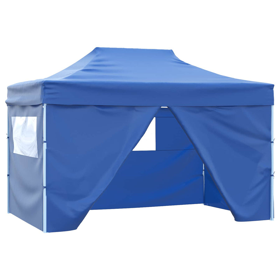 Partytent Blauw 291 x 431 x 315 cm Oxford Stof