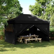 Partytent 292x440x315 cm zwart Oxford stof