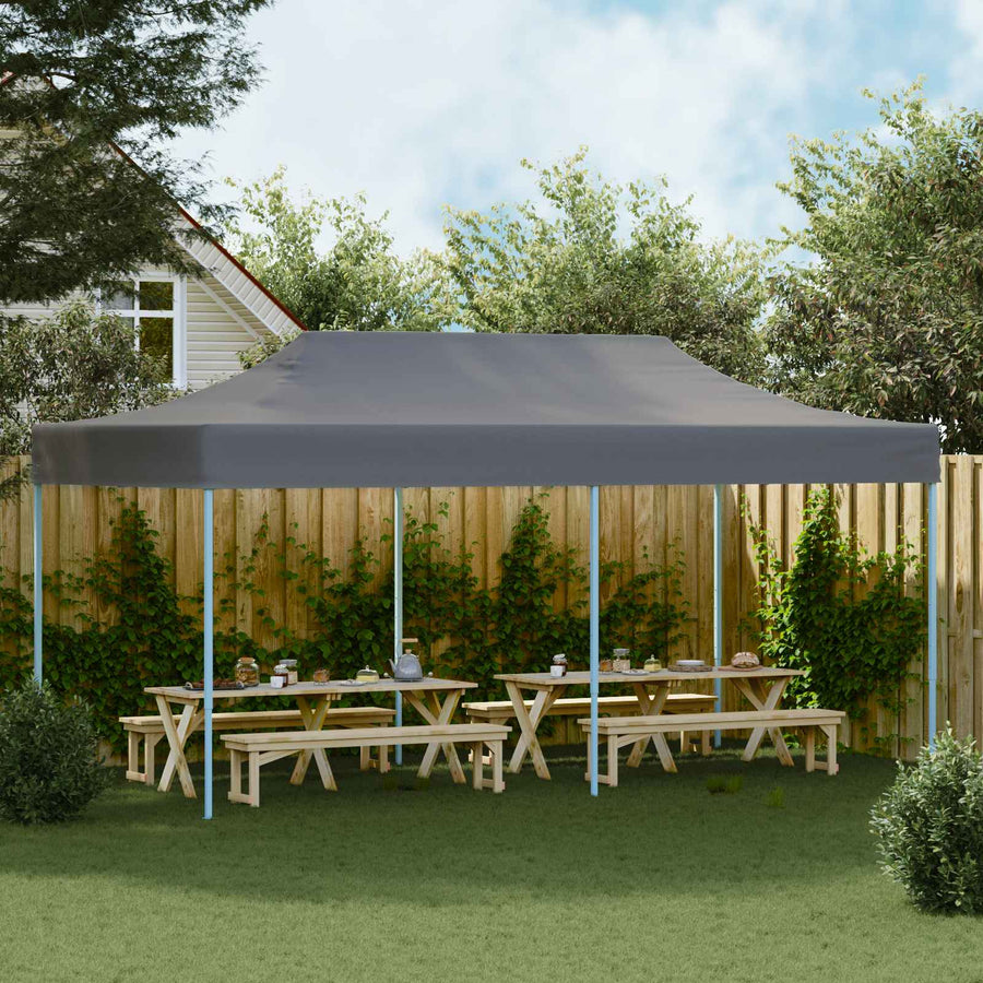 Partytent Antraciet 291 x 580 x 315 cm Oxford Stof