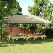 Partytent 580x292x315 cm Oxford taupe
