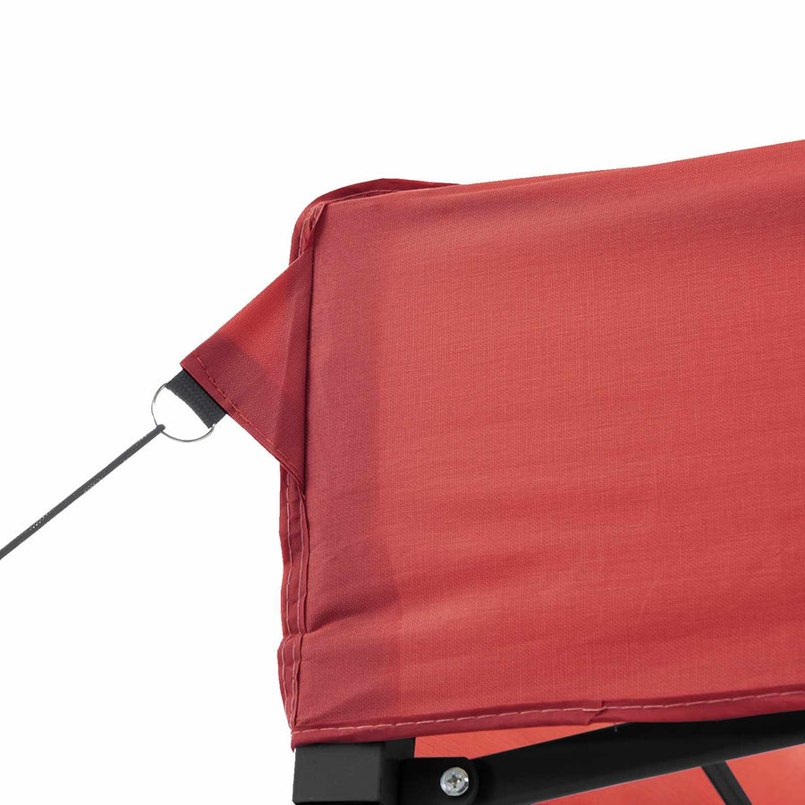 Partytent Bordeauxrood 292 x 580 x 315 cm Oxford Stof