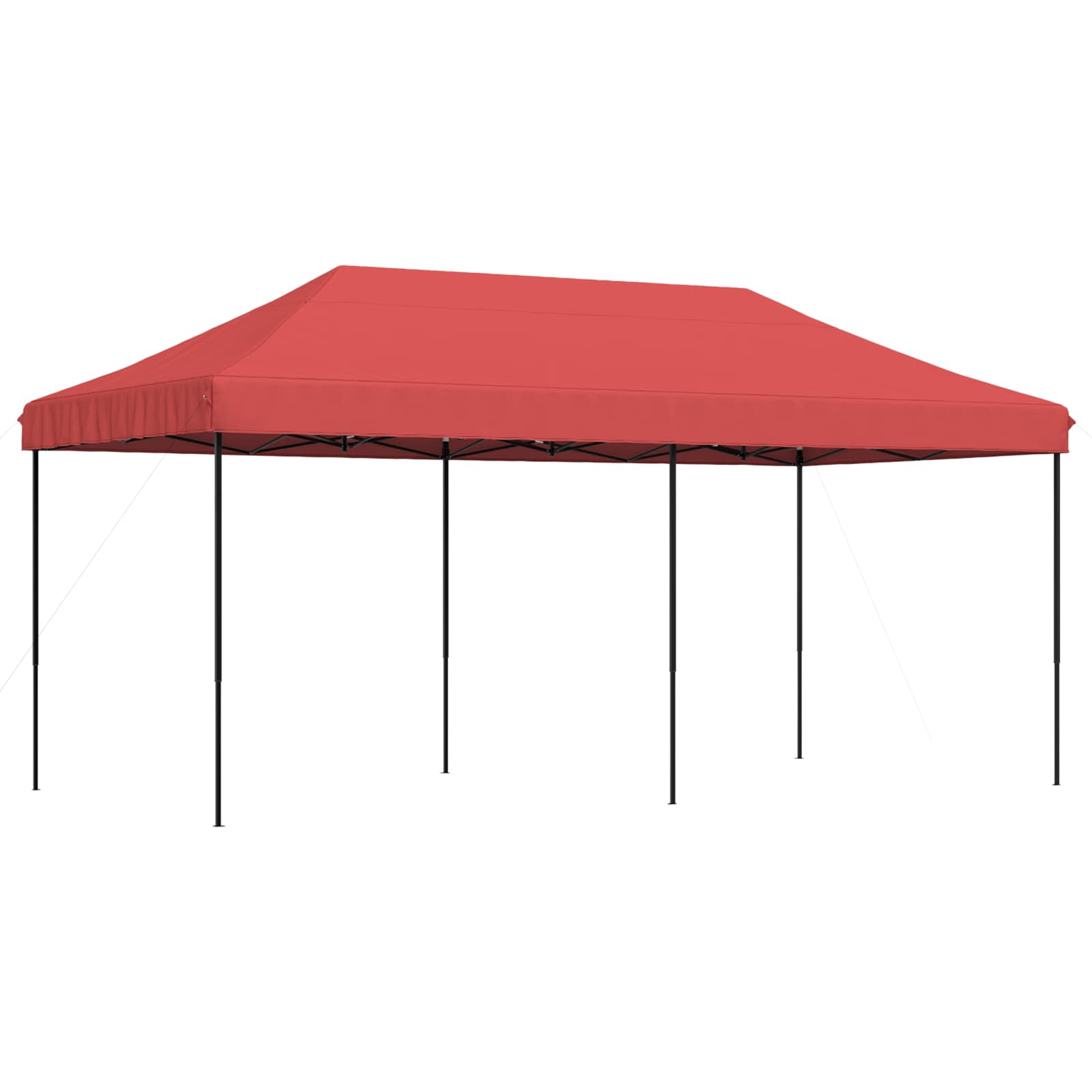 Partytent Bordeauxrood 292 x 580 x 315 cm Oxford Stof