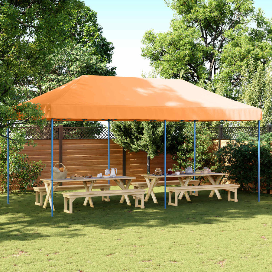 Partytent Oranje 292 x 580 x 315 cm Oxford Stof