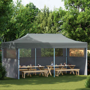 Partytent 291x580x315 cm antraciet Oxford stof