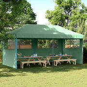 Partytent 292x580x315 cm groen Oxford stof