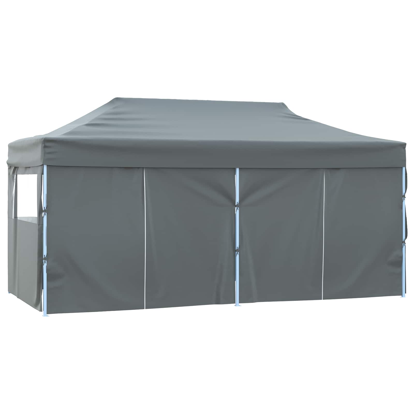 Partytent Antraciet 291 x 580 x 315 cm Oxford Stof