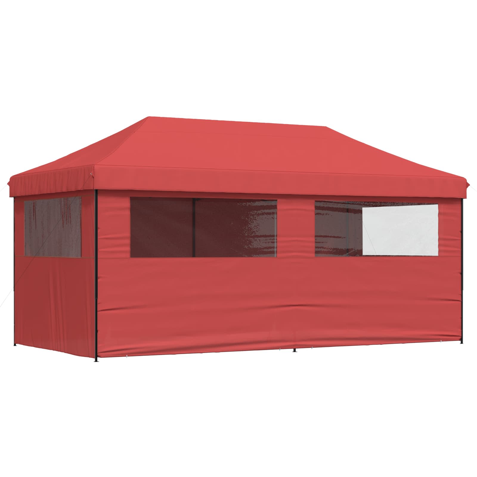 Partytent Bordeauxrood 292 x 580 x 315 cm Oxford Stof