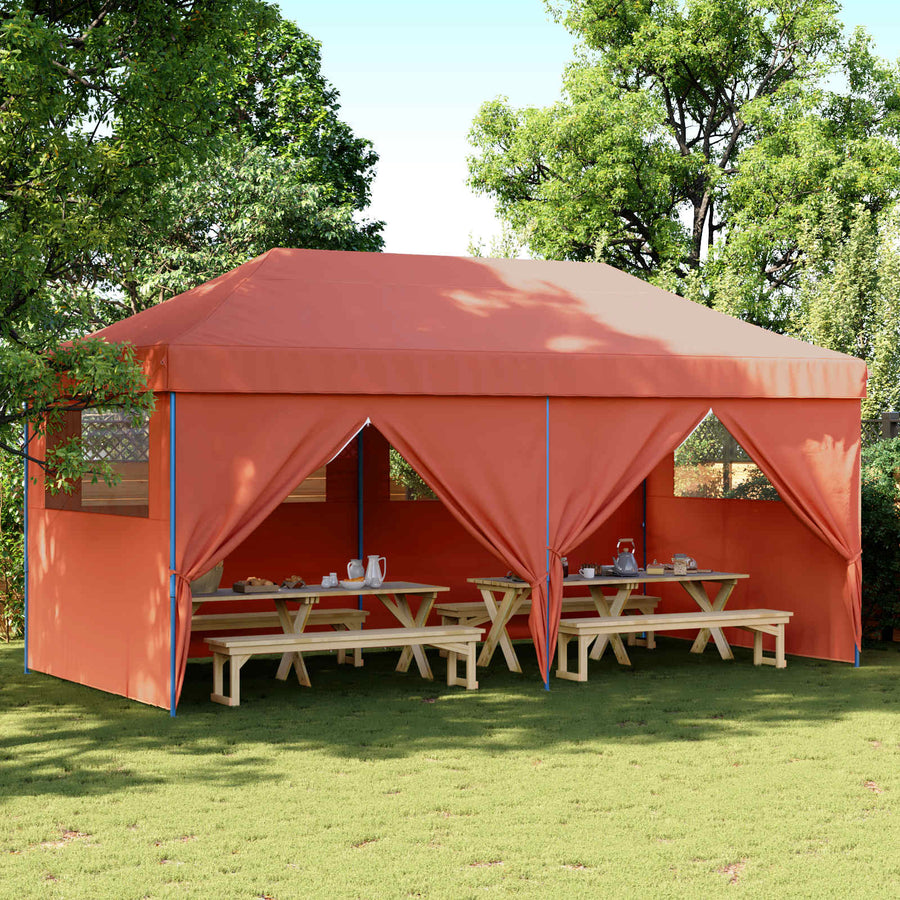 Partytent Terracotta 292 x 580 x 315 cm Oxford Stof