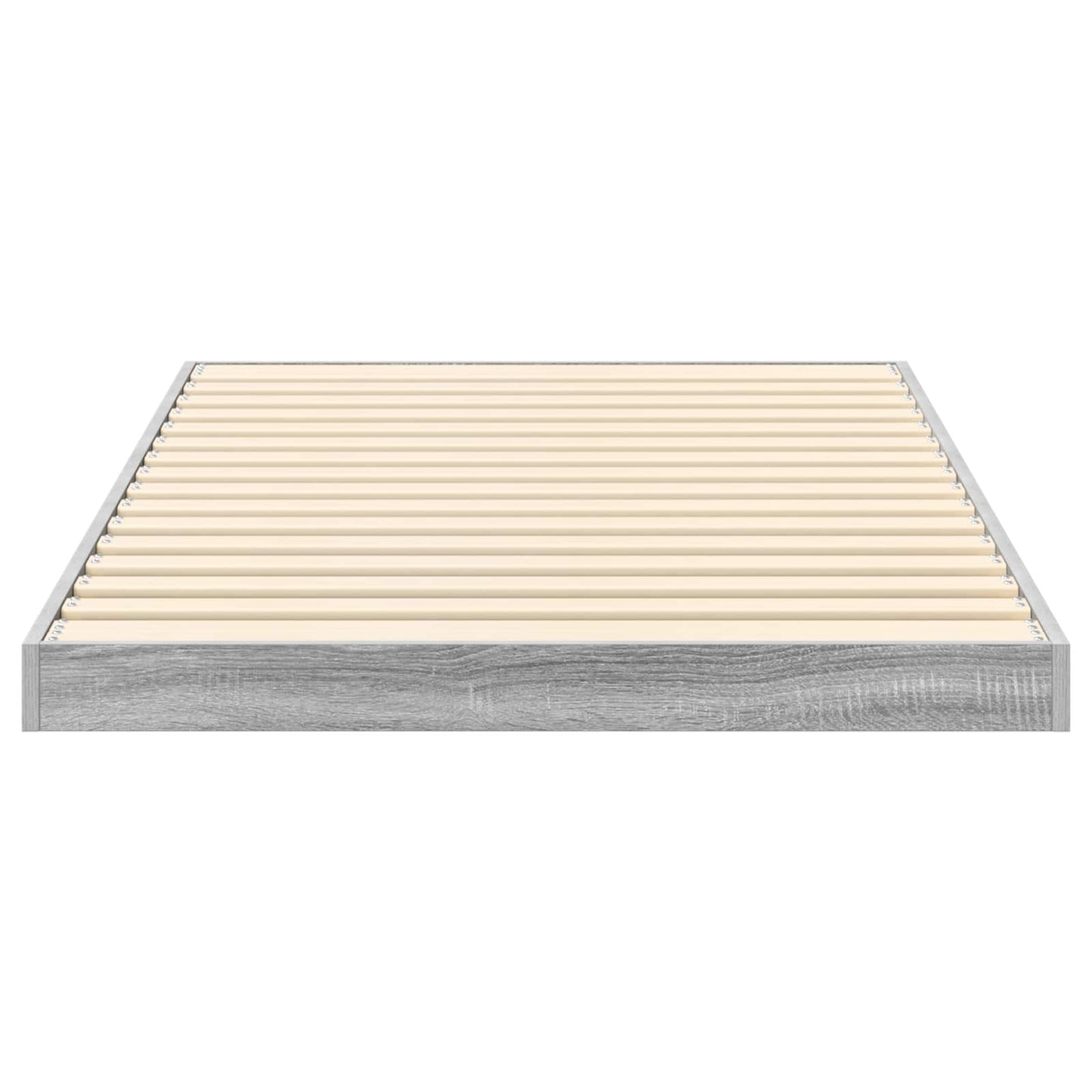 Vloer bedframe Sonoma 90 x 200 cm Bewerkt hout