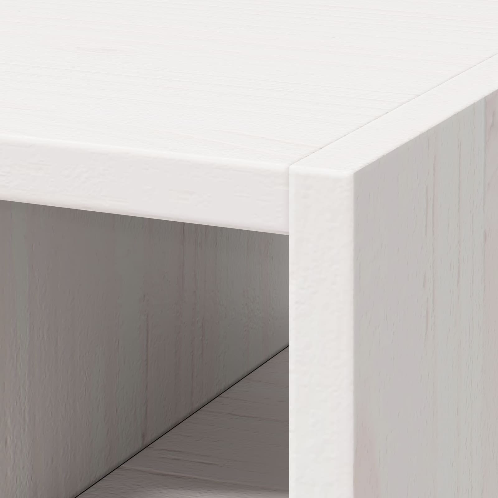 Wijnrek 2 pcs Wit 56 x 25 x 56 cm Massief grenenhout