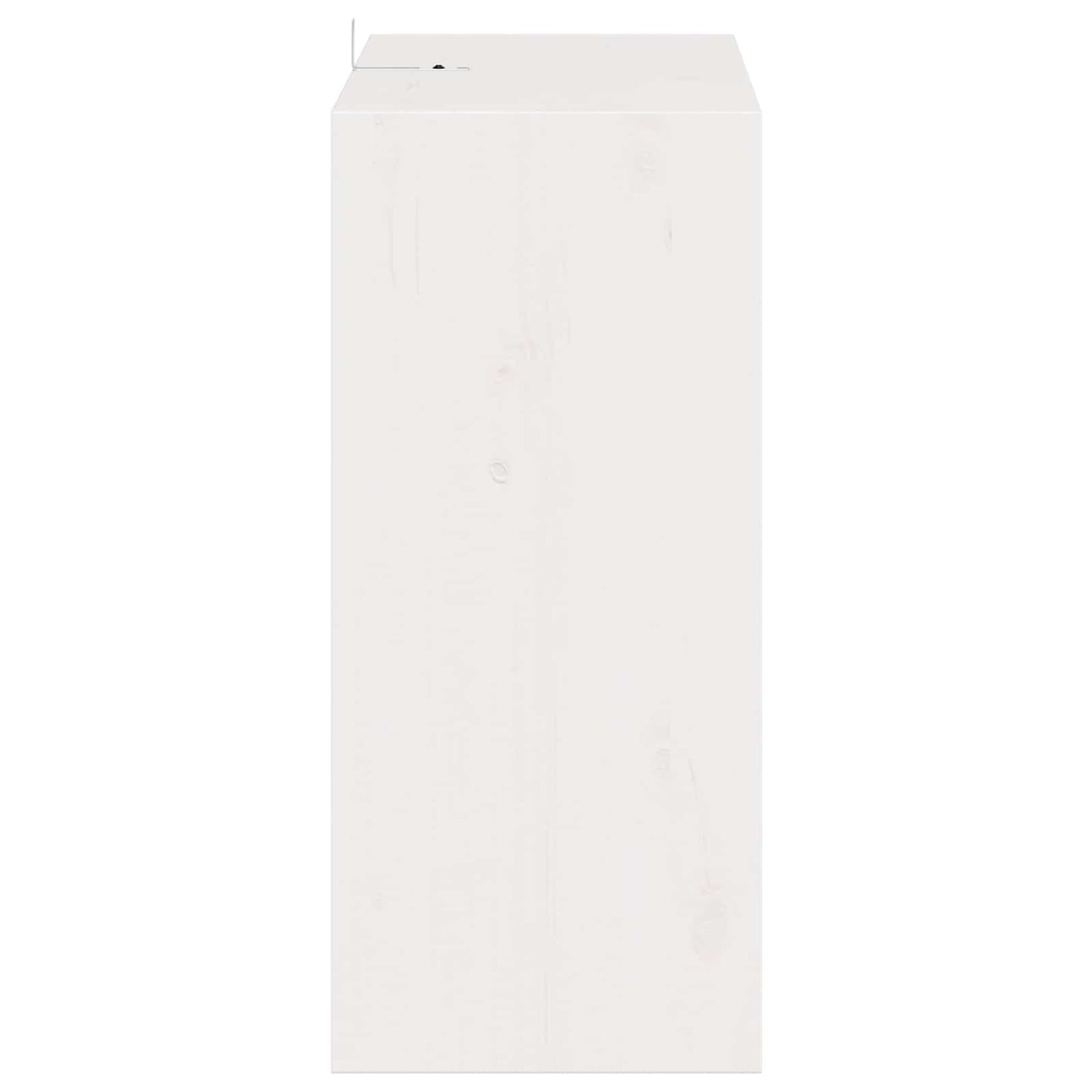 Wijnrek 2 pcs Wit 56 x 25 x 56 cm Massief grenenhout