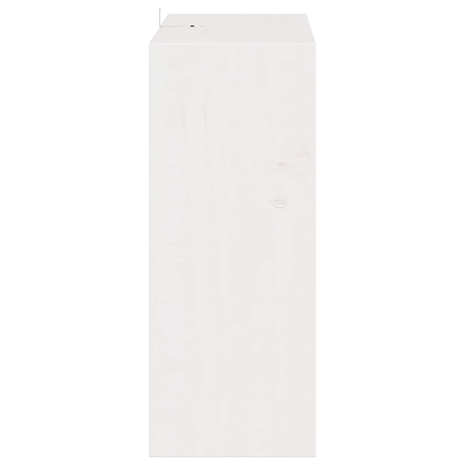 Wijnrek 4 pcs Wit 62 x 25 x 62 cm Massief grenenhout