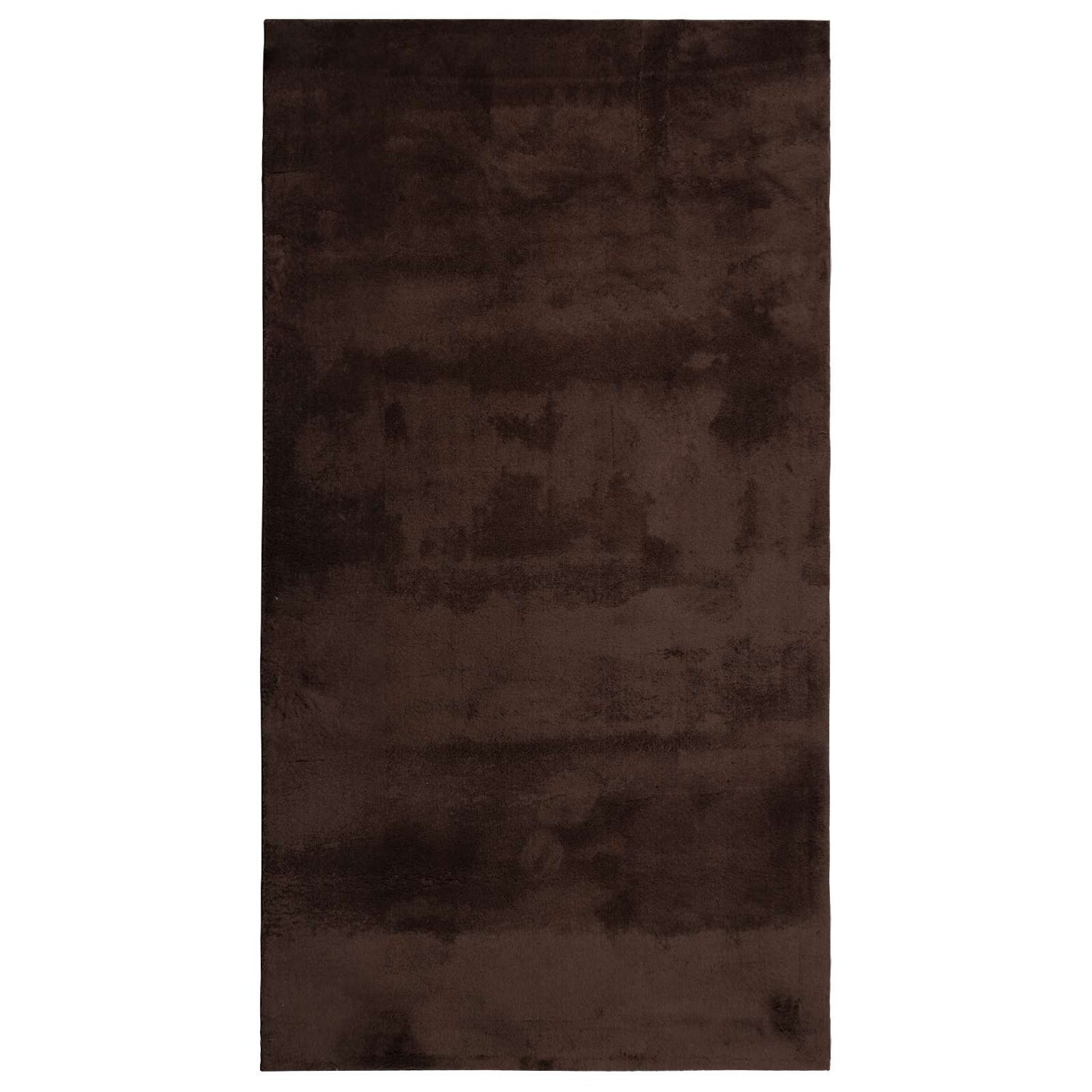 Vloerkleden Rechthoekig HUARTE Bruin 110 x 60 cm Polyester