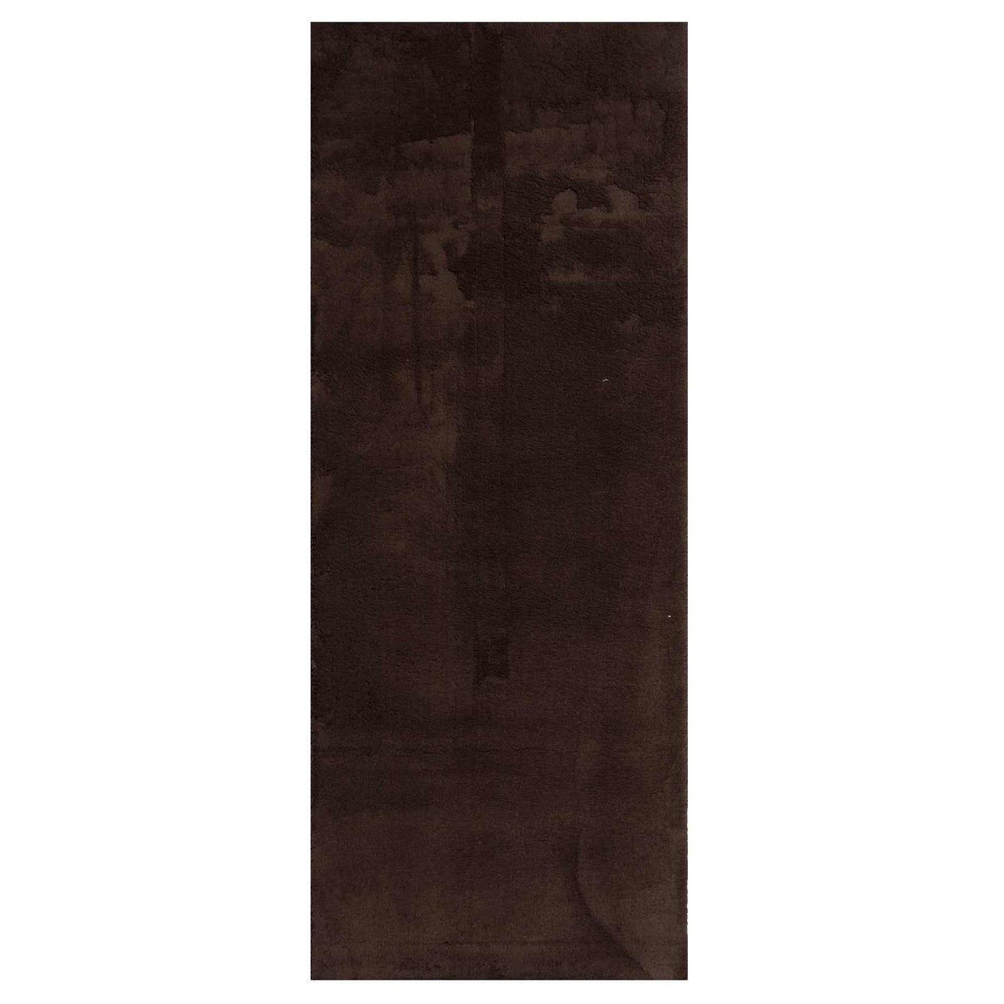 Vloerkleden Rechthoekig HUARTE Bruin 200 x 80 cm Polyester