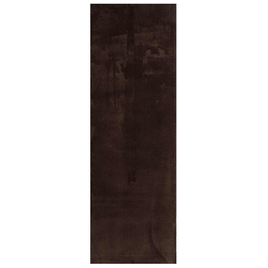Vloerkleden Rechthoekig HUARTE Bruin 250 x 80 cm