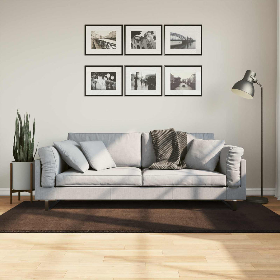 Vloerkleden Rechthoekig HUARTE Bruin 200 x 100 cm
