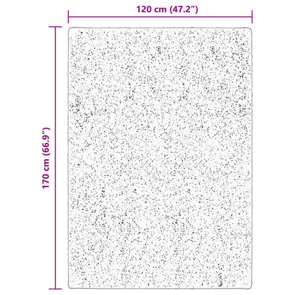 Vloerkleden Rechthoekig HUARTE Bruin 170 x 120 cm