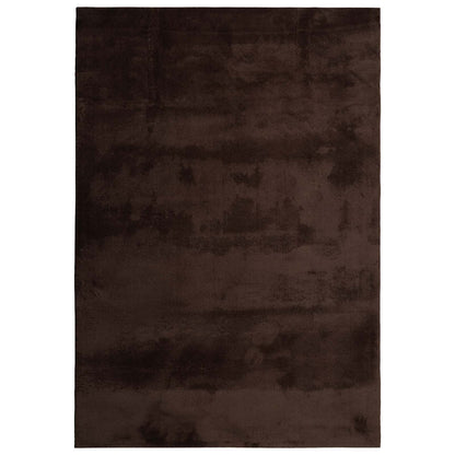 Vloerkleden Rechthoekig HUARTE Bruin 230 x 160 cm Polyester