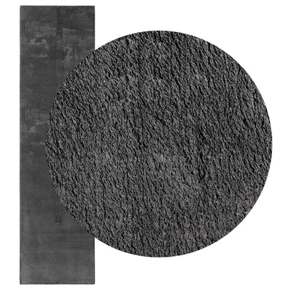 Vloerkleden Rechthoekig HUARTE Antraciet 500 x 80 cm Polyester
