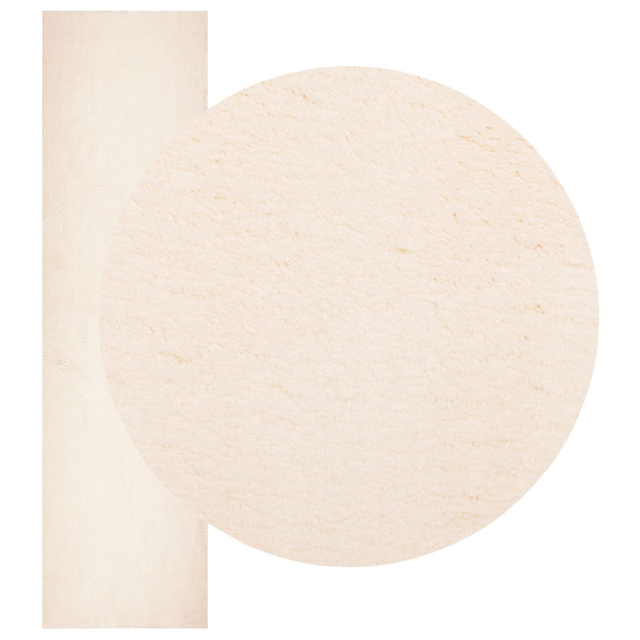 Vloerkleden Rechthoekig HUARTE Beige 400 x 80 cm Polyester