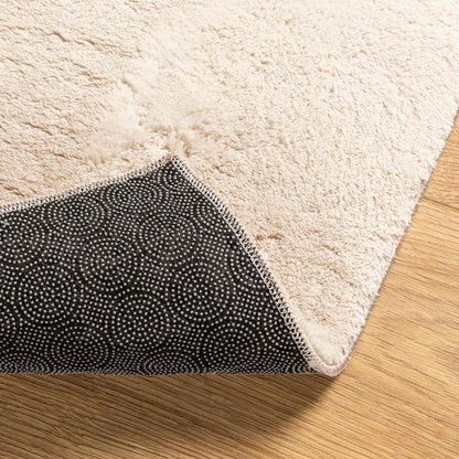 Vloerkleden Rechthoekig HUARTE Beige 750 x 80 cm Polyester