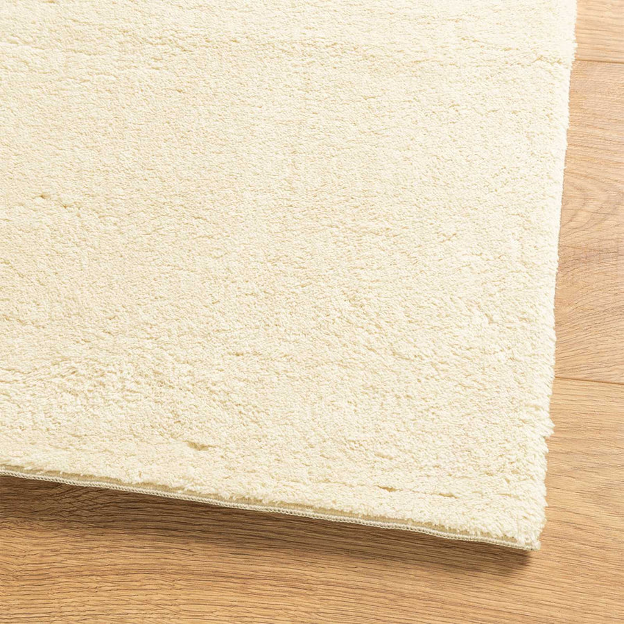 Vloerkleden Rechthoekig HUARTE Crème 500 x 80 cm Polyester