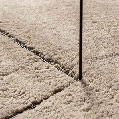 Medium pile zachte en wasbare tapijt HUARTE Zand 1000 x 80 cm