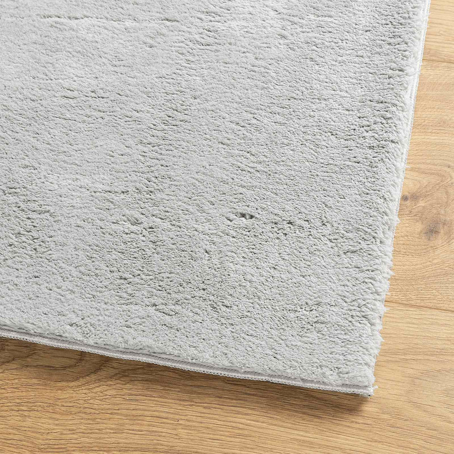 Vloerkleden Rechthoekig HUARTE Grijs 500 x 80 cm Polyester