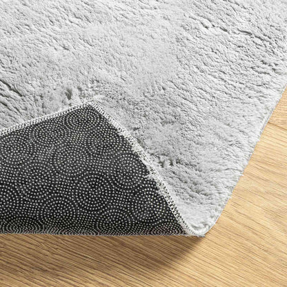Medium pile zachte en wasbare tapijt HUARTE Grijs 750 x 80 cm