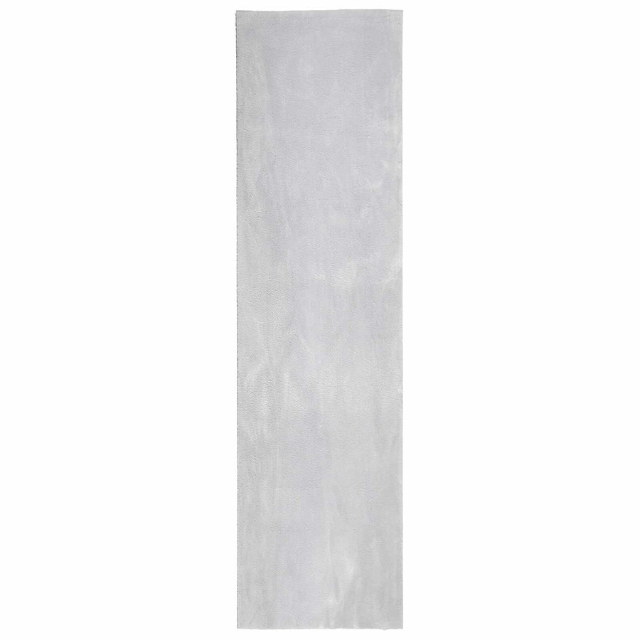 Vloerkleden Rechthoekig HUARTE Grijs 1000 x 80 cm Polyester