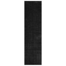 Medium pile zachte en wasbare tapijt HUARTE Zwart 400 x 80 cm