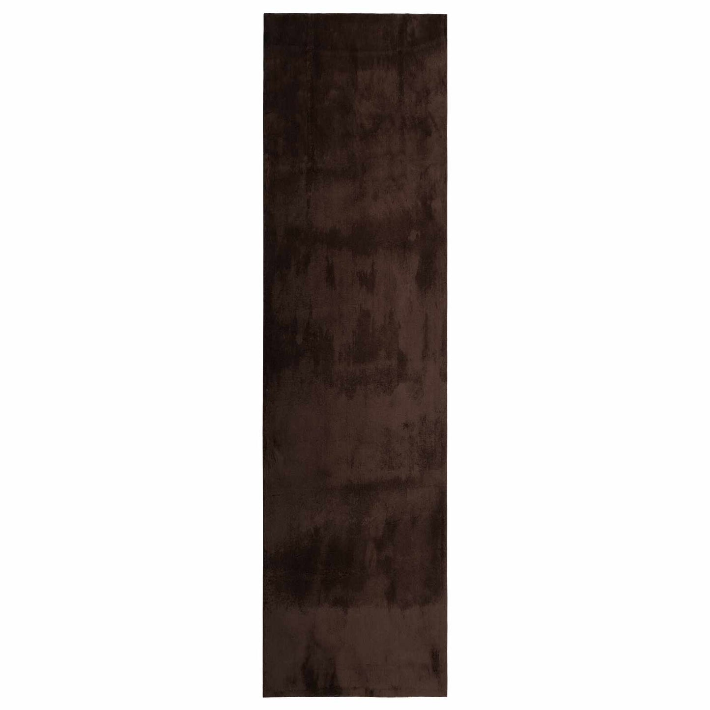 Medium pile zachte en wasbare tapijt HUARTE Bruin 750 x 80 cm