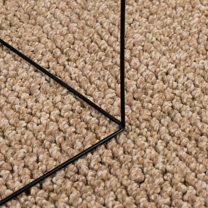 Vloerkleden Vierkant Naturel 120 x 120 cm